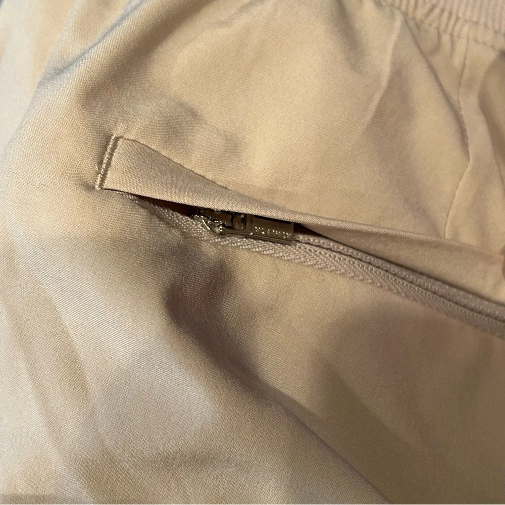 Athleta Womens Plus Brooklyn Ankle Pants Tan Size 26‎ Stretch Lightweight Travel